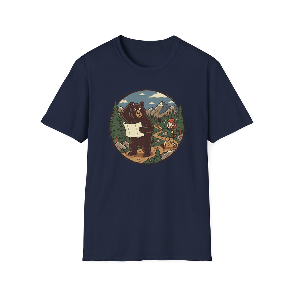 Bear Map Confusion T‑Shirt