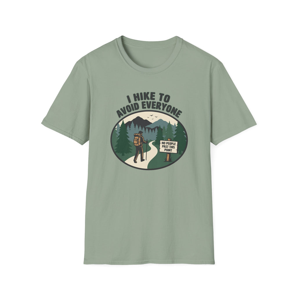 No People Past This Point T‑Shirt