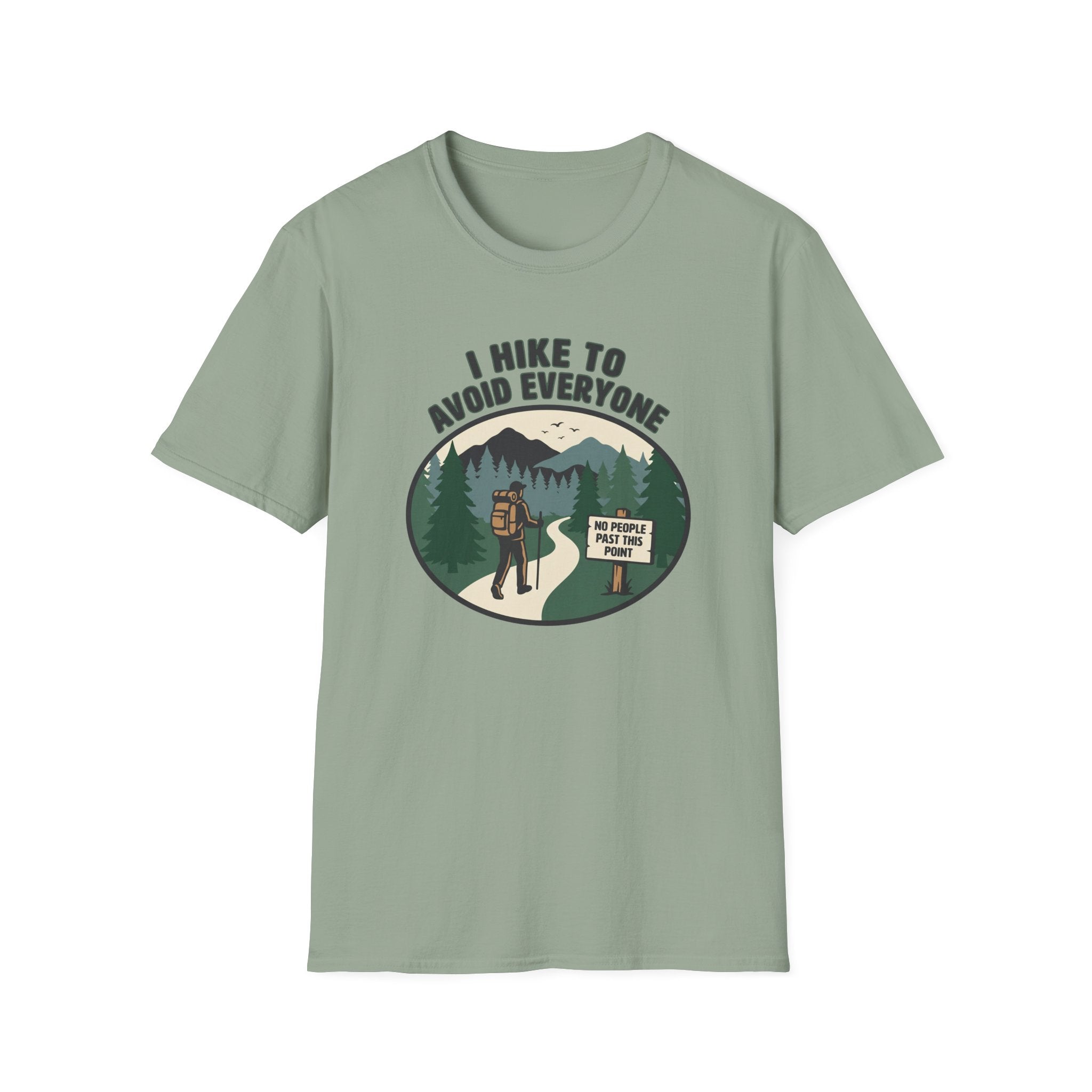 No People Past This Point T‑Shirt
