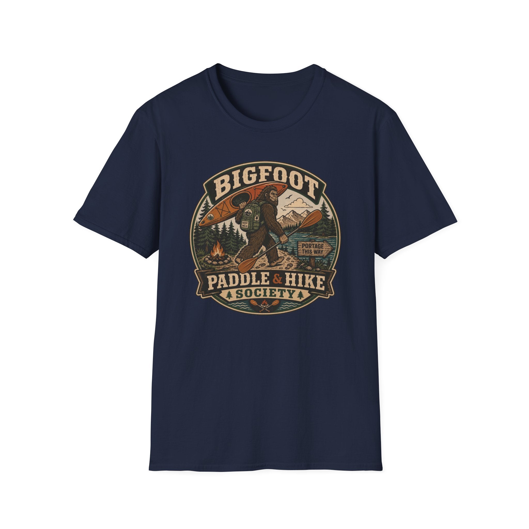 Bigfoot Paddle & Hike Society T‑Shirt