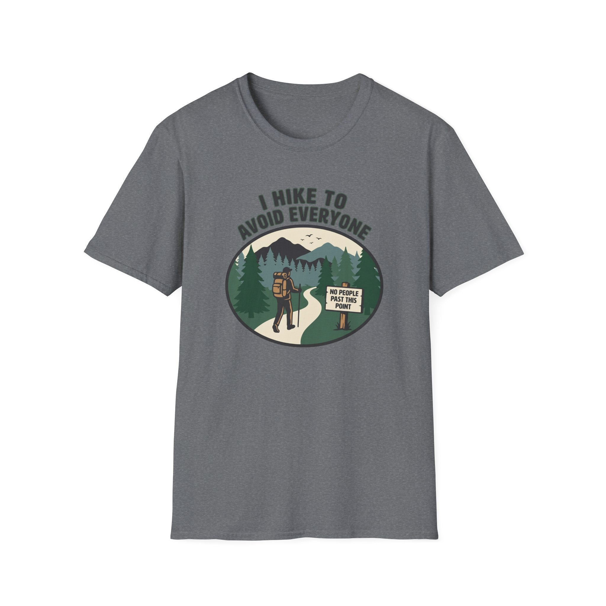 No People Past This Point T‑Shirt