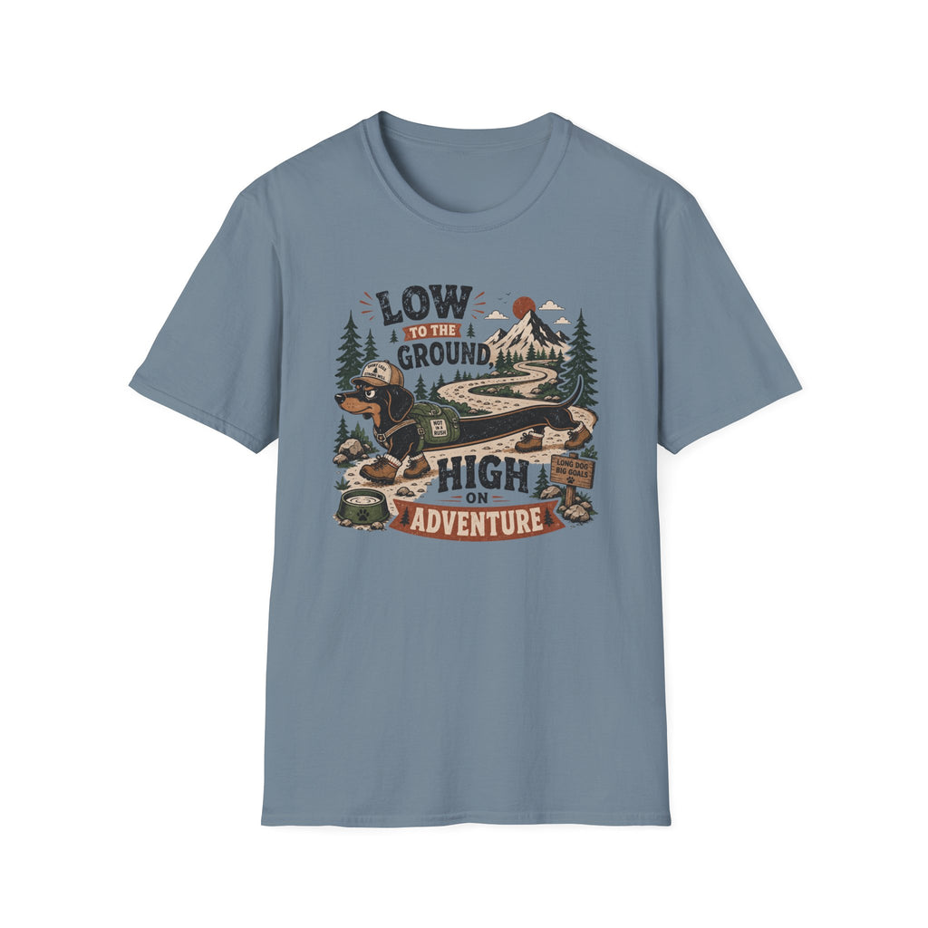 Low to the Ground High on Adventure T‑Shirt