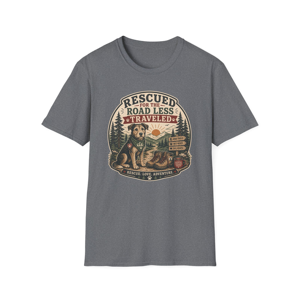 Rescued for the Road Less Traveled T‑Shirt