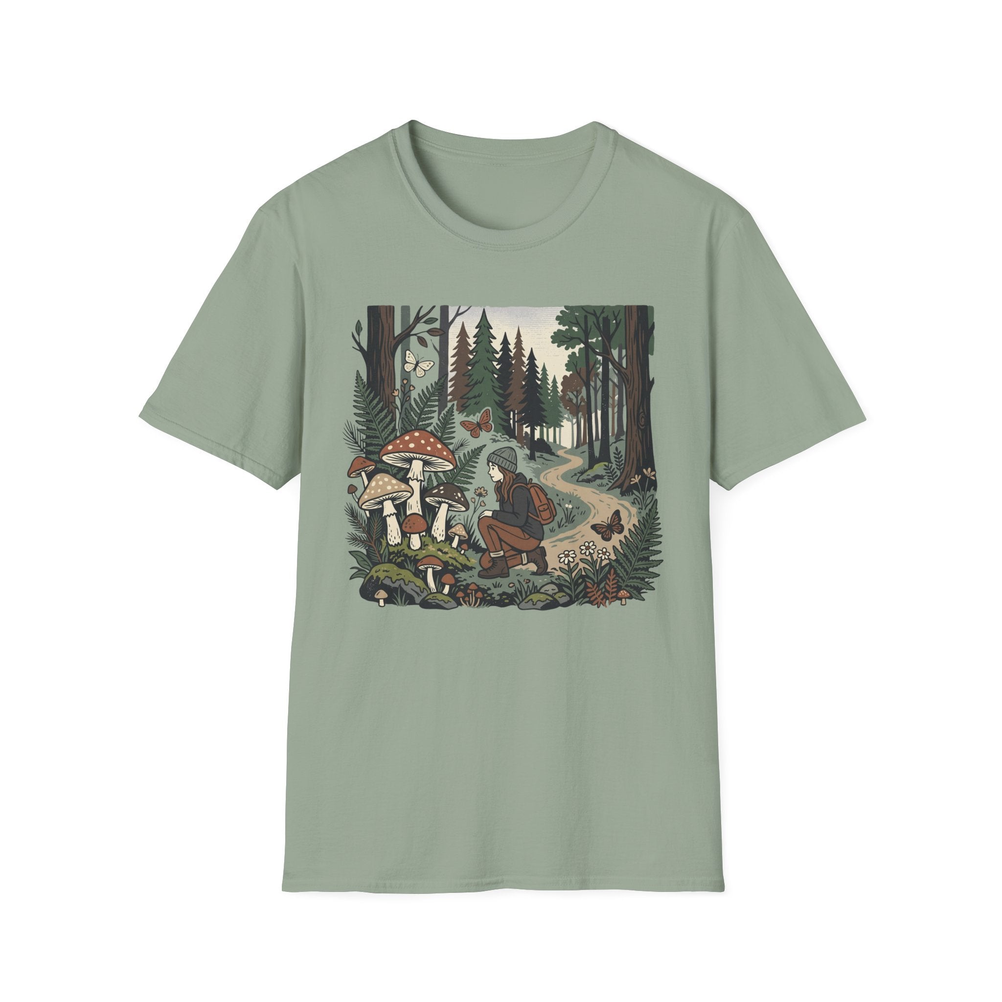 Mushroom Forest Forager T‑Shirt