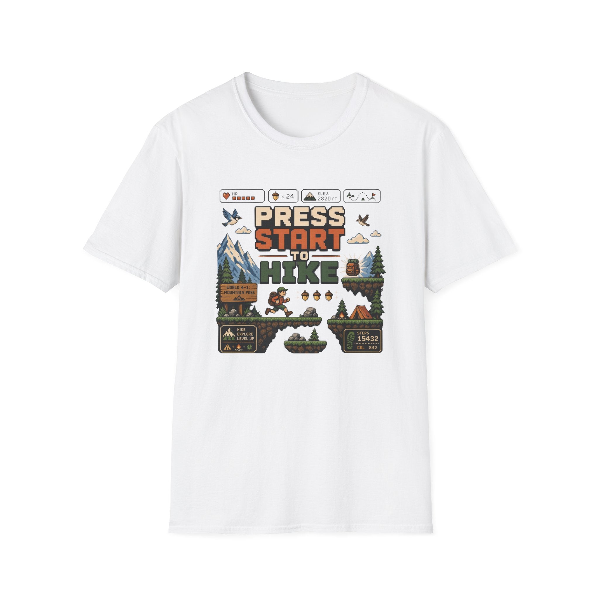 Press Start to Hike T‑Shirt
