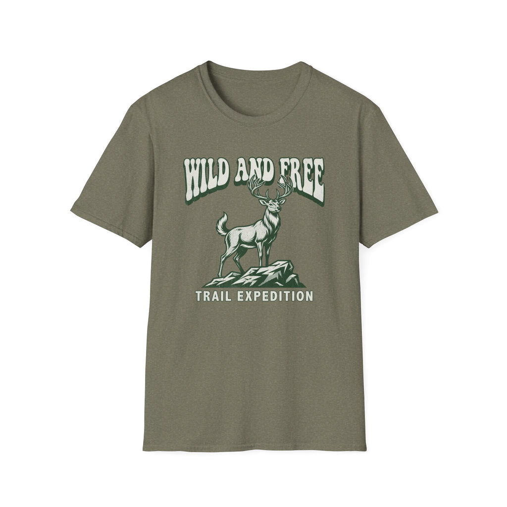 Deer Wild and Free T‑Shirt