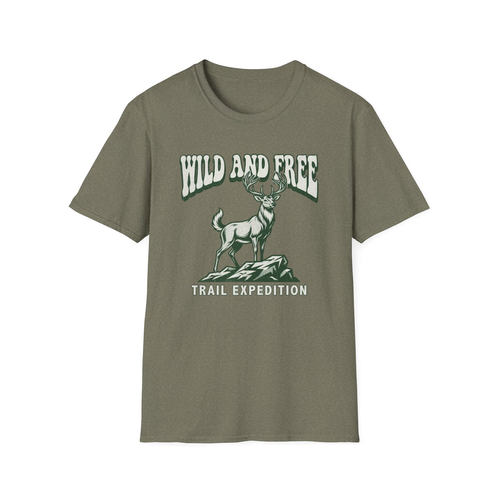Deer Wild and Free T‑Shirt