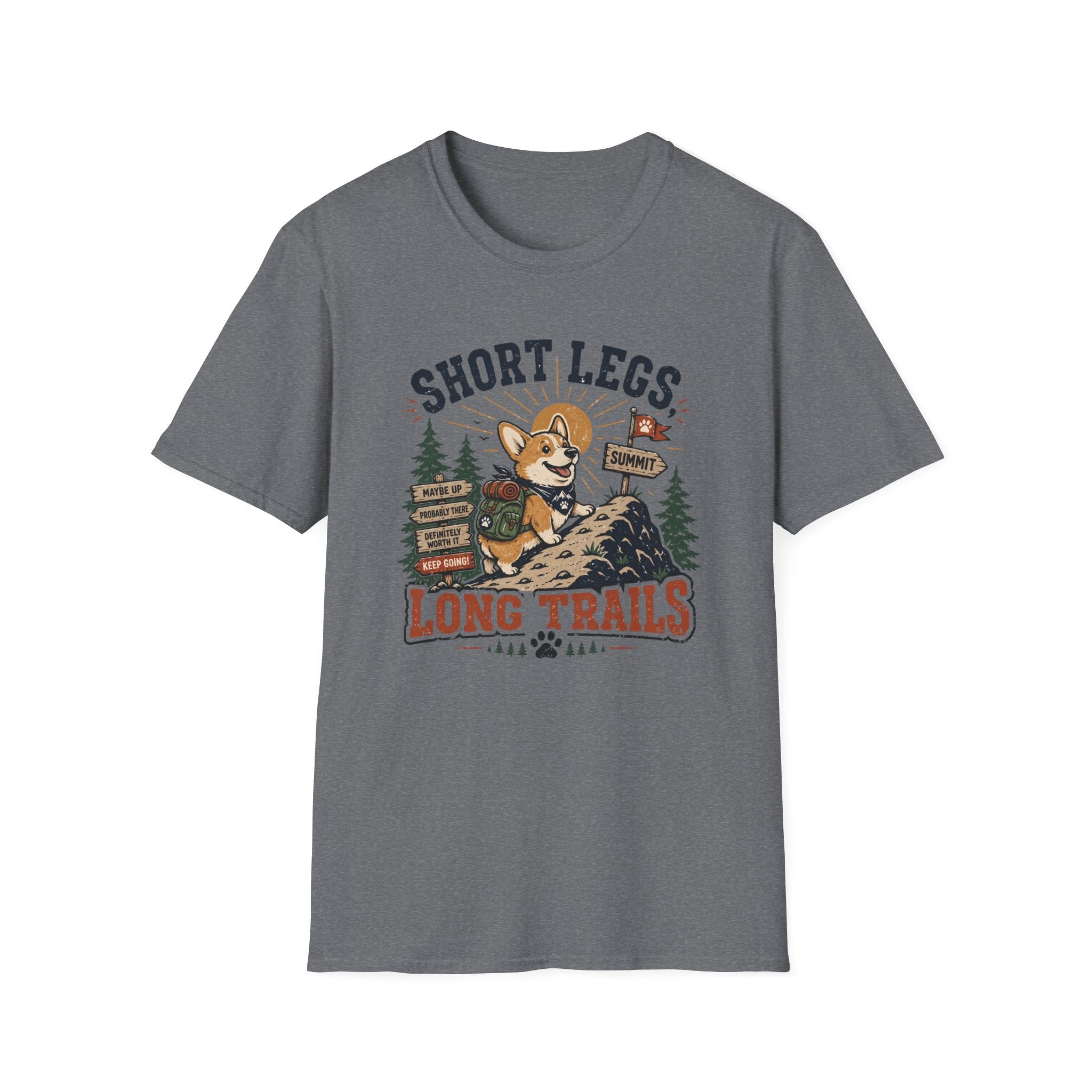 Short Legs Long Trails T‑Shirt