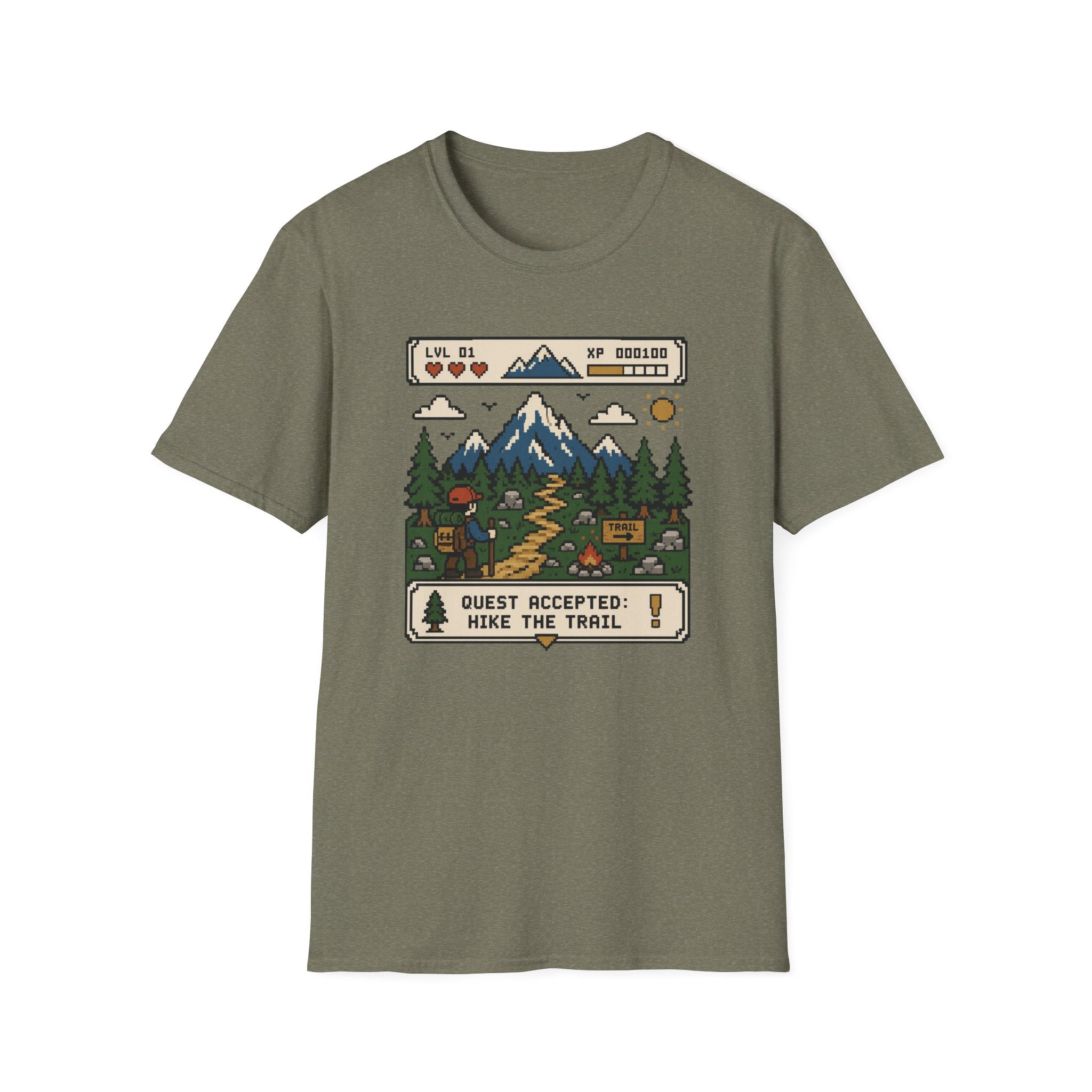 Quest Accepted Hike the Trail T‑Shirt