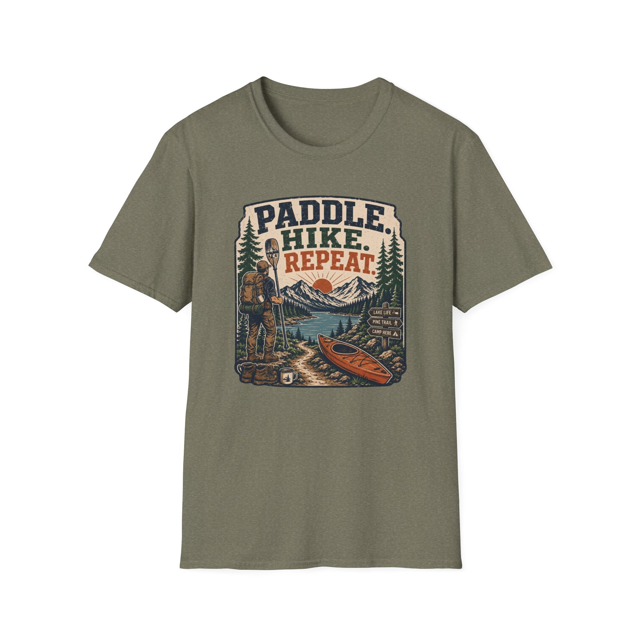 Paddle Hike Repeat T‑Shirt
