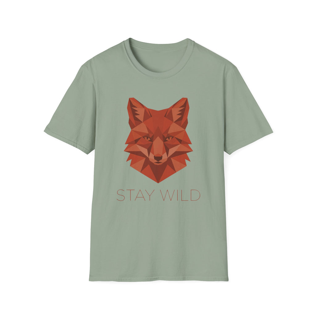 Wolf Stay Wild T‑Shirt