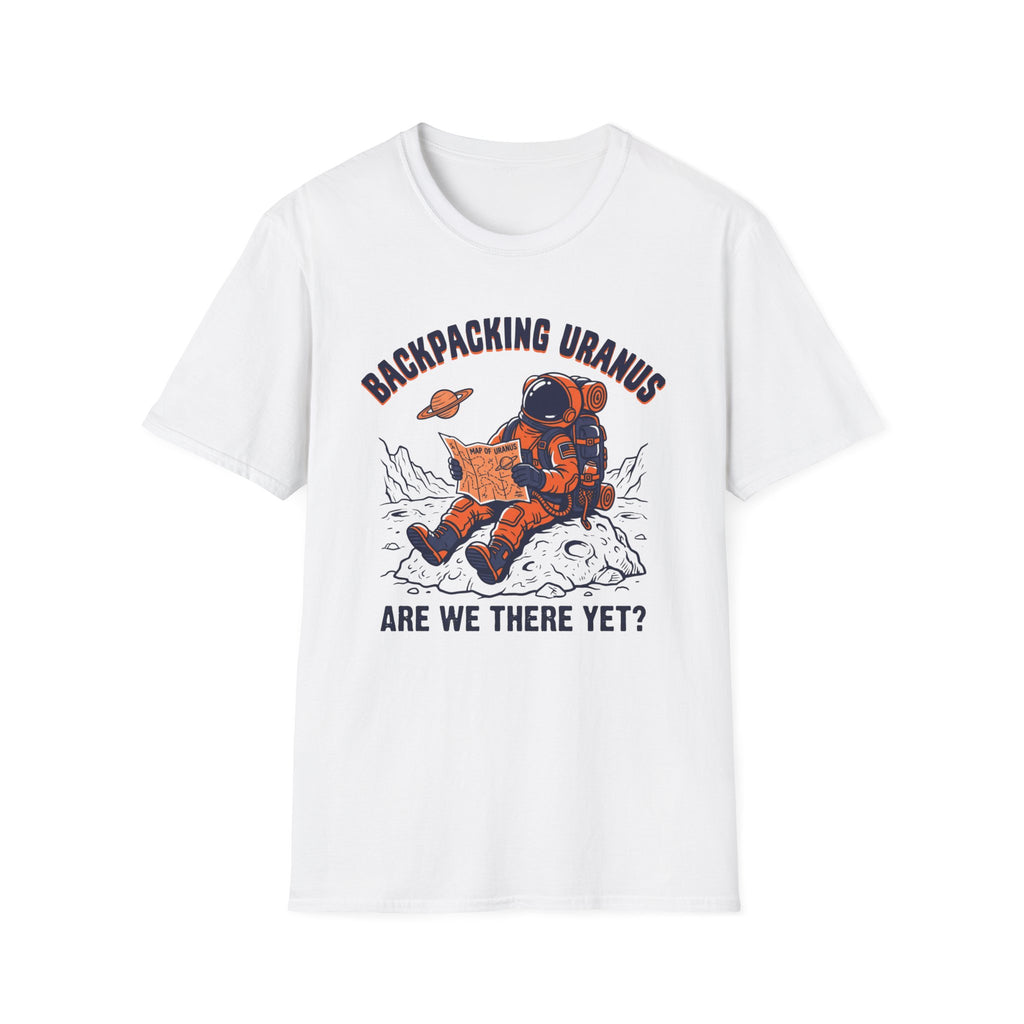 Backpacking Uranus Are We There Yet T‑Shirt