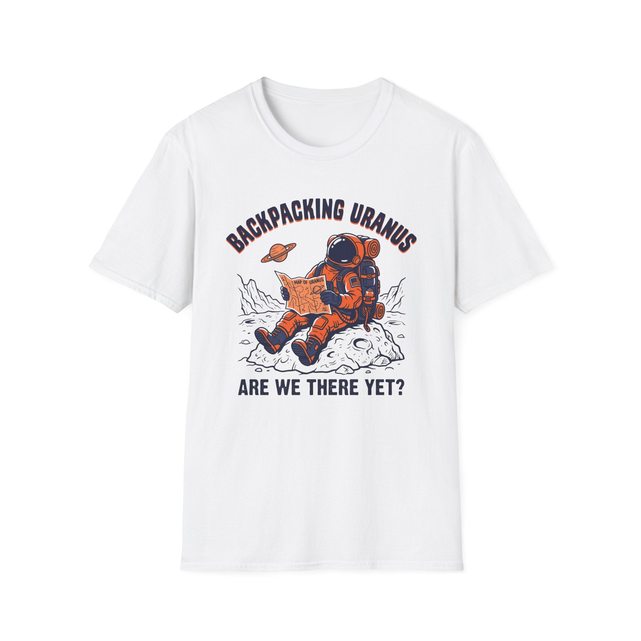 Backpacking Uranus Are We There Yet T‑Shirt