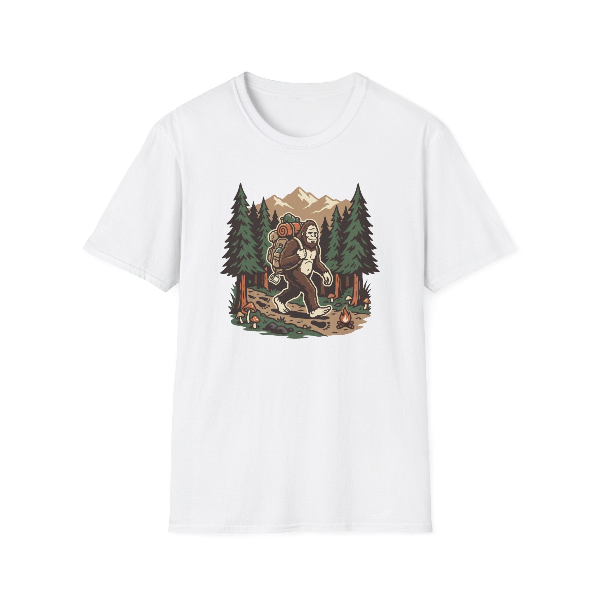 Bigfoot Trail Scene T‑Shirt