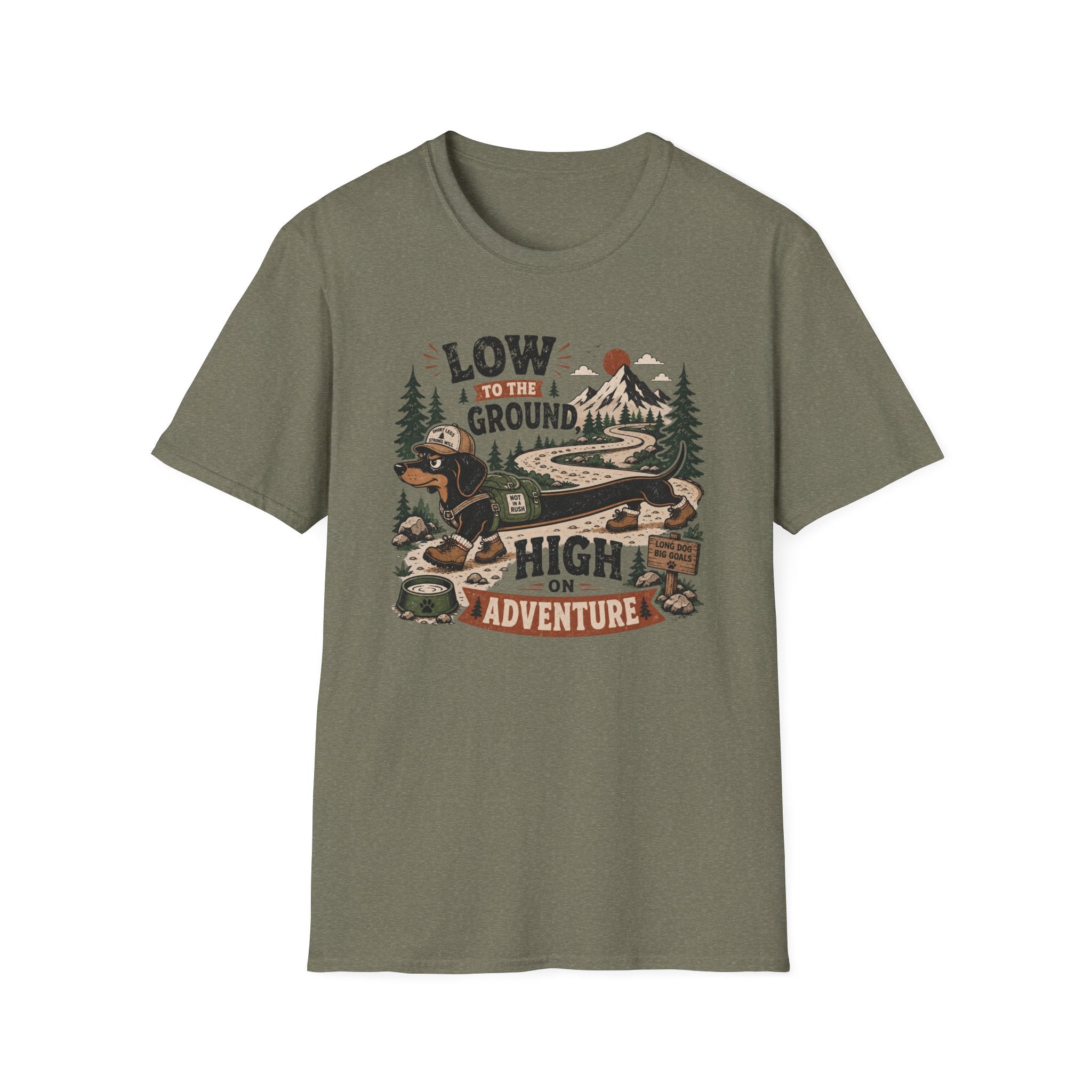 Low to the Ground High on Adventure T‑Shirt