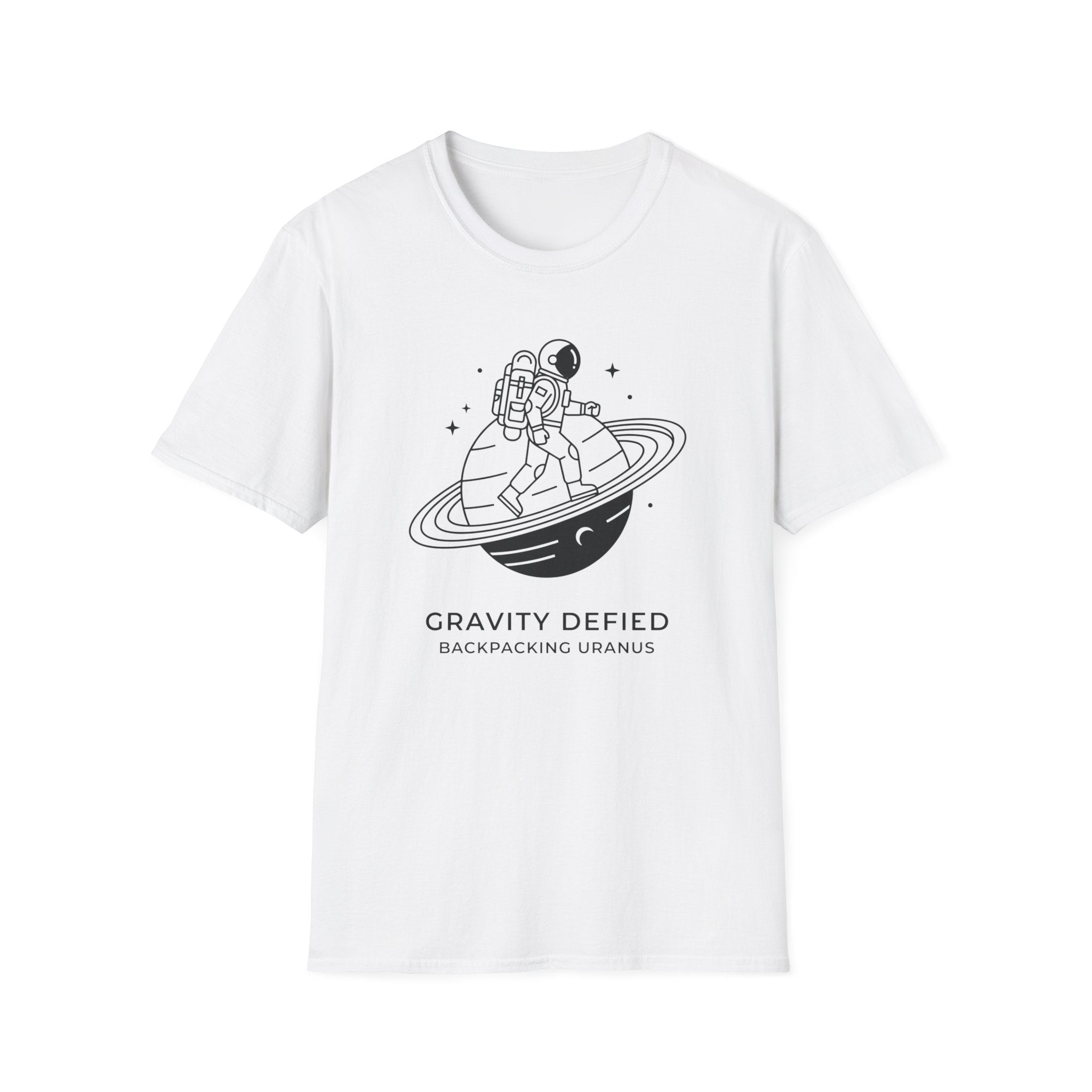Gravity Defied Backpacking Uranus T‑Shirt