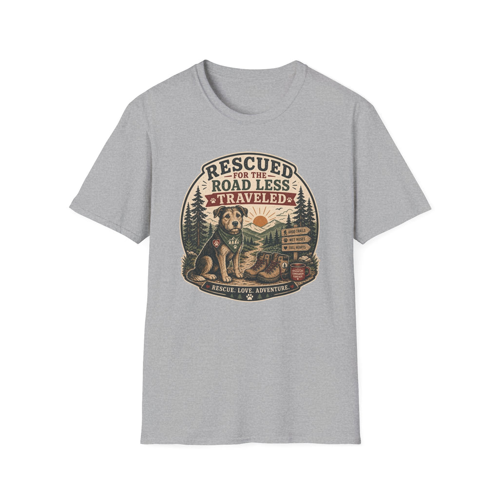 Rescued for the Road Less Traveled T‑Shirt