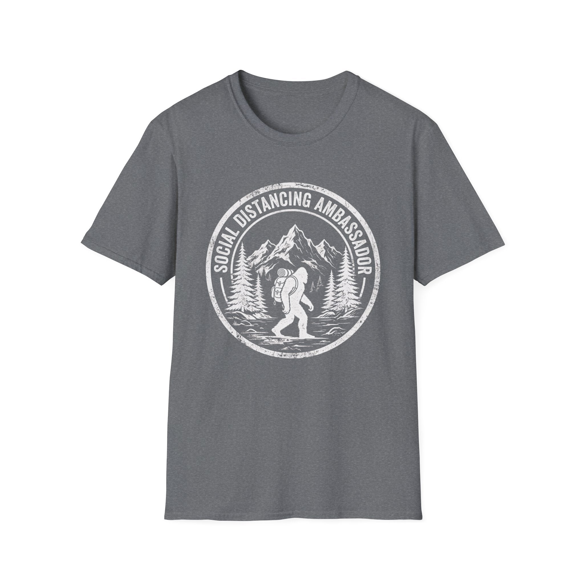 Social Distancing Ambassador Bigfoot T‑Shirt