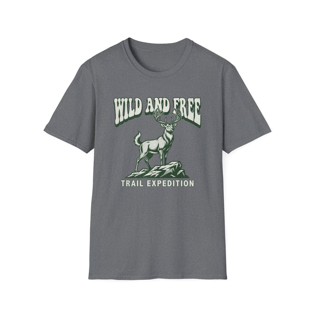 Deer Wild and Free T‑Shirt