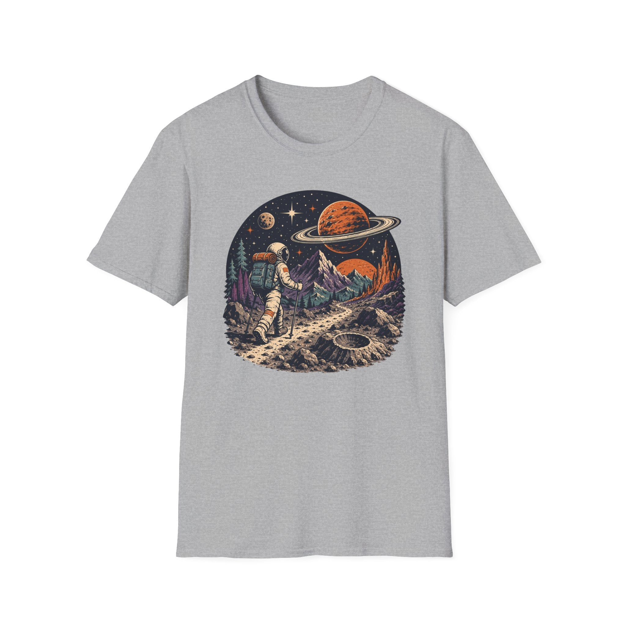 Space Hiker on Planet T‑Shirt