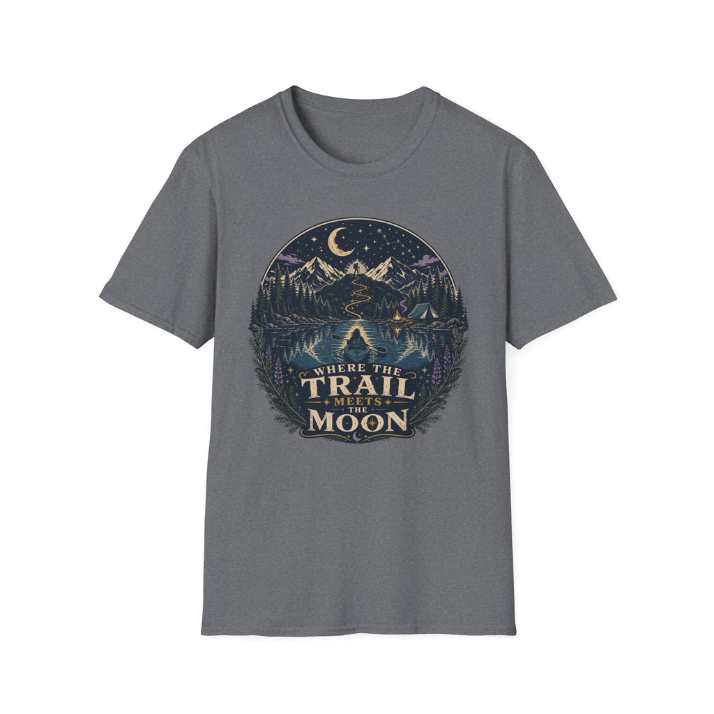 Where the Trail Meets the Moon T‑Shirt