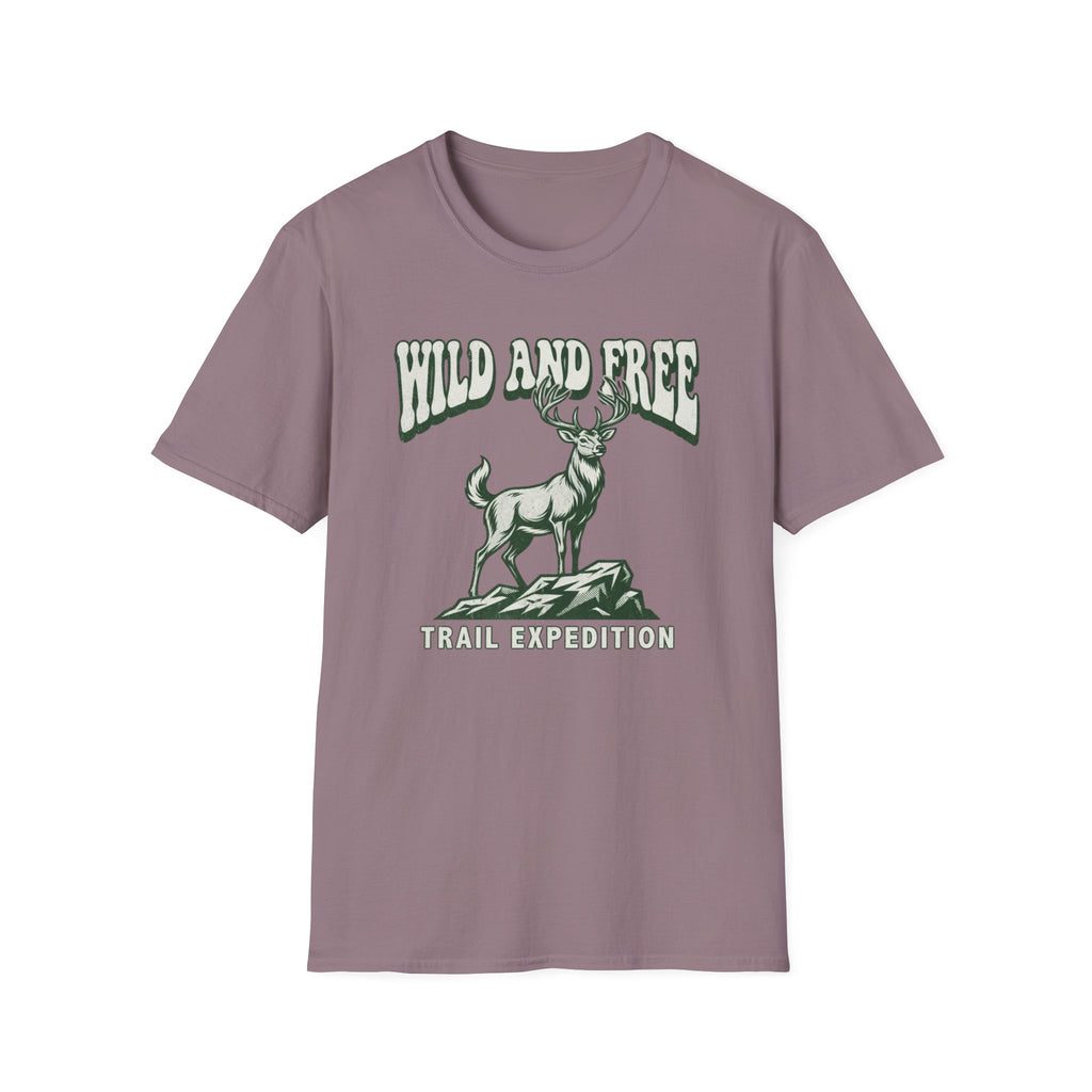 Deer Wild and Free T‑Shirt