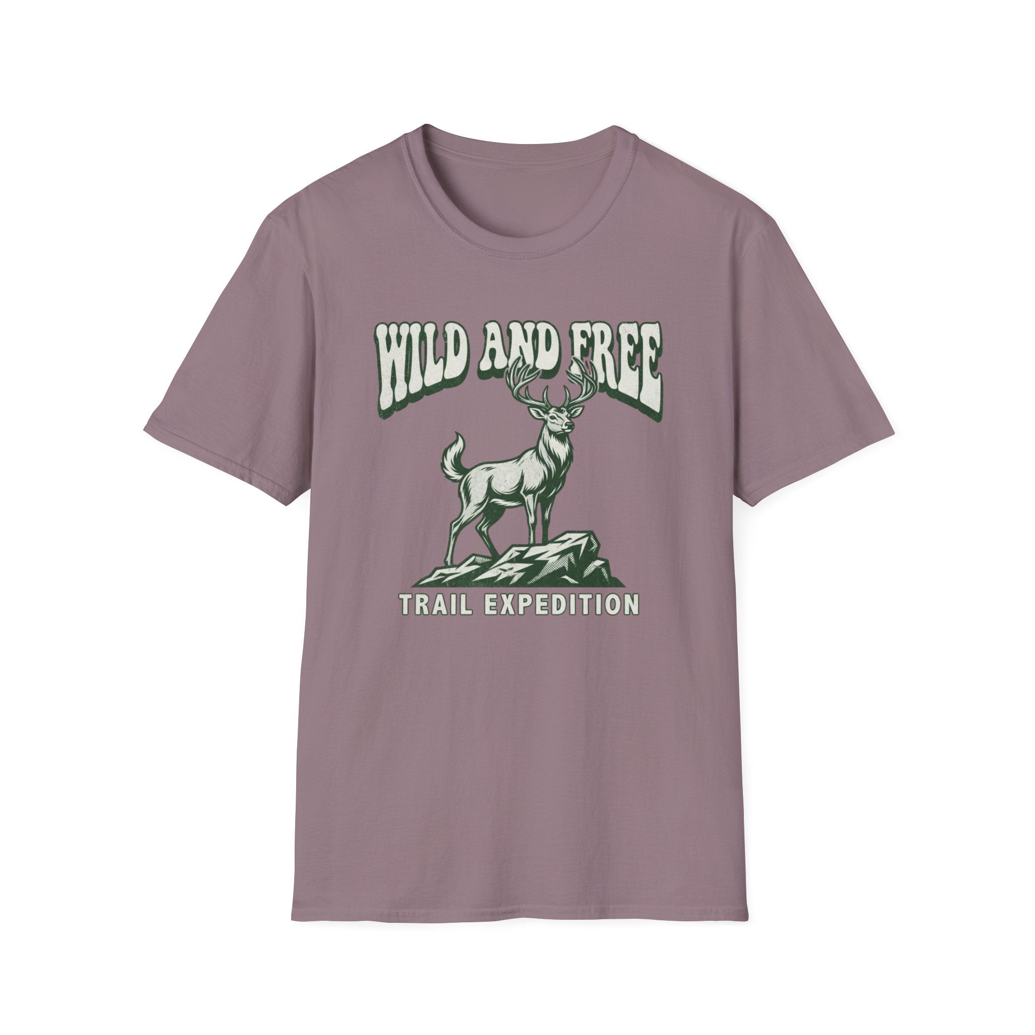 Deer Wild and Free T‑Shirt