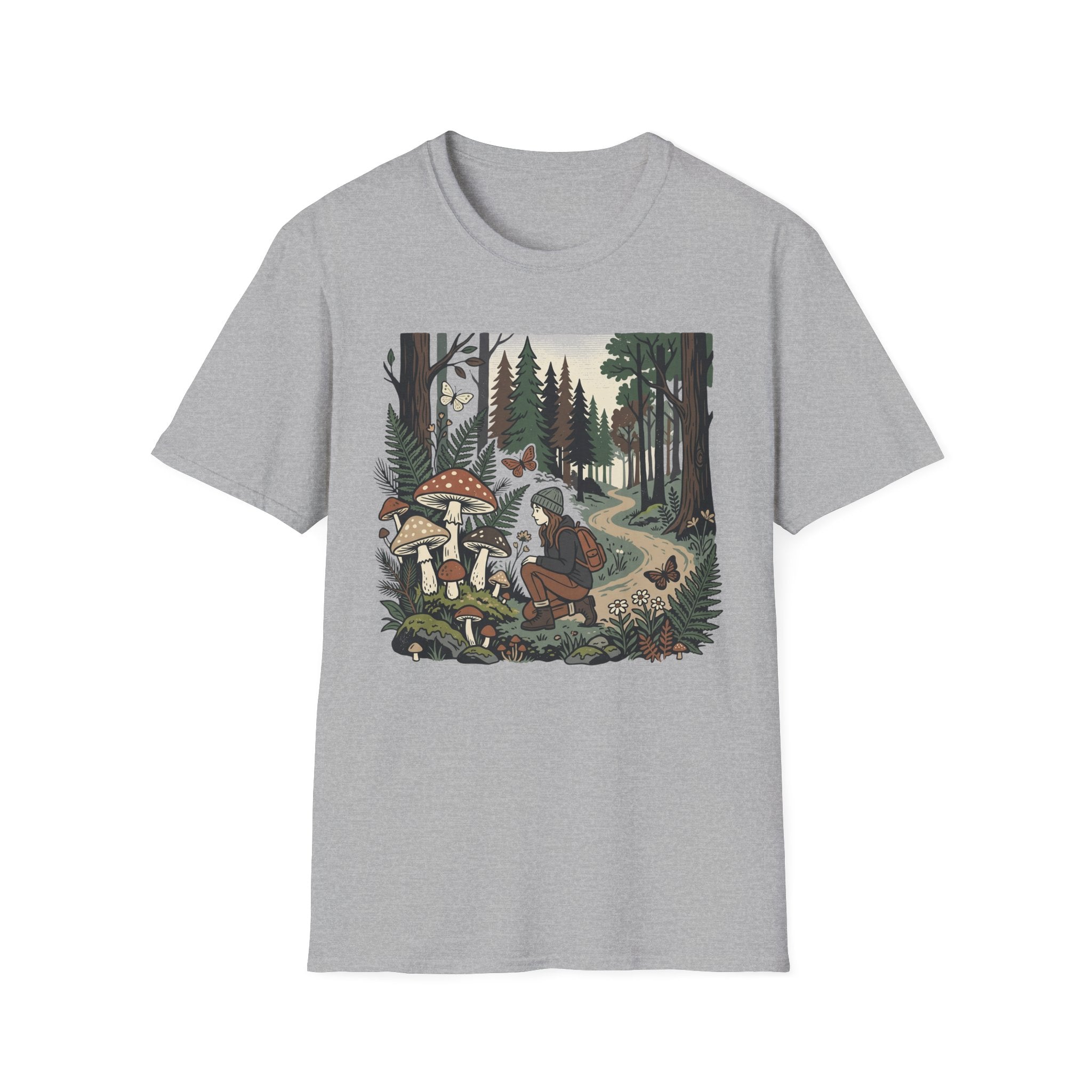 Mushroom Forest Forager T‑Shirt
