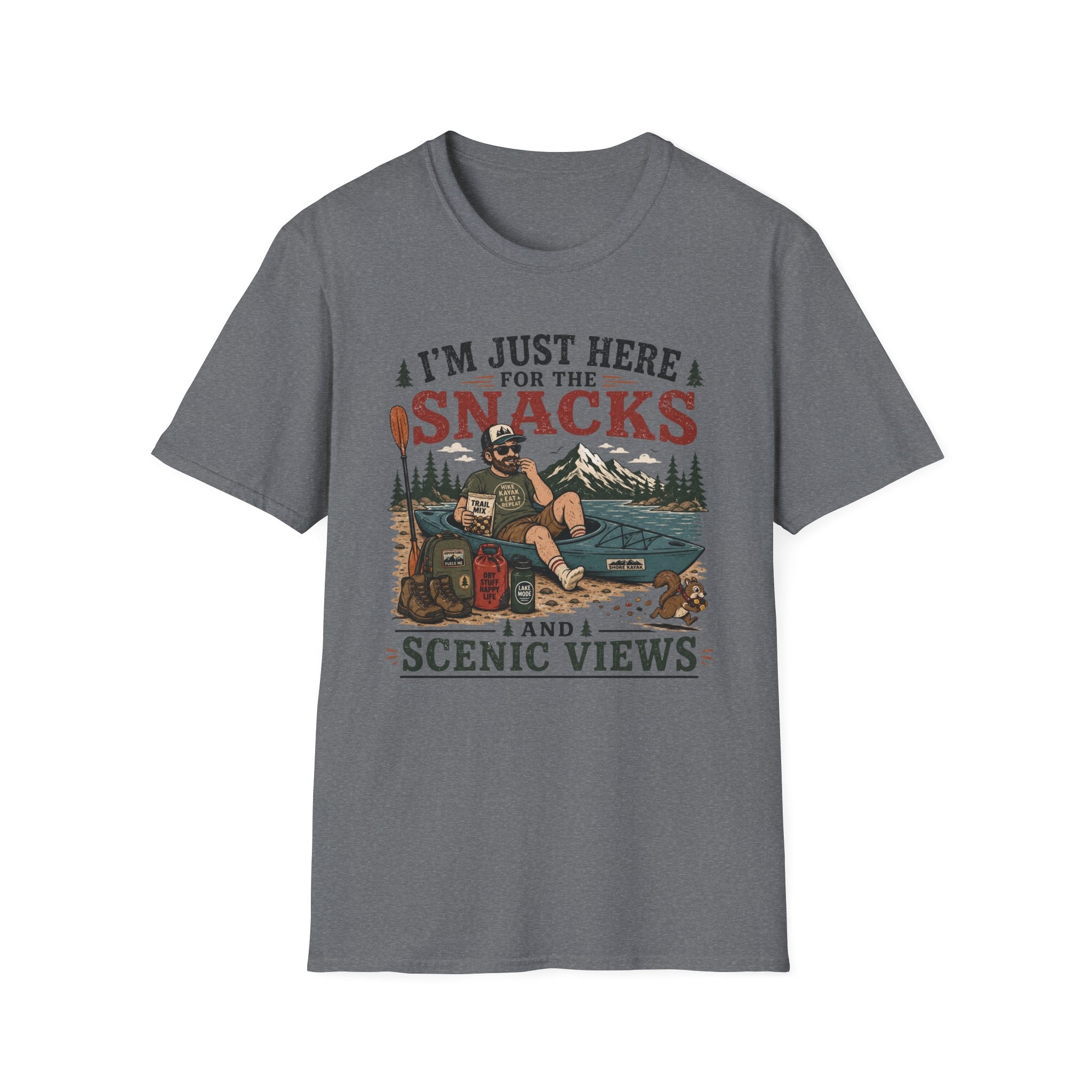 I'm Just Here for the Snacks T‑Shirt