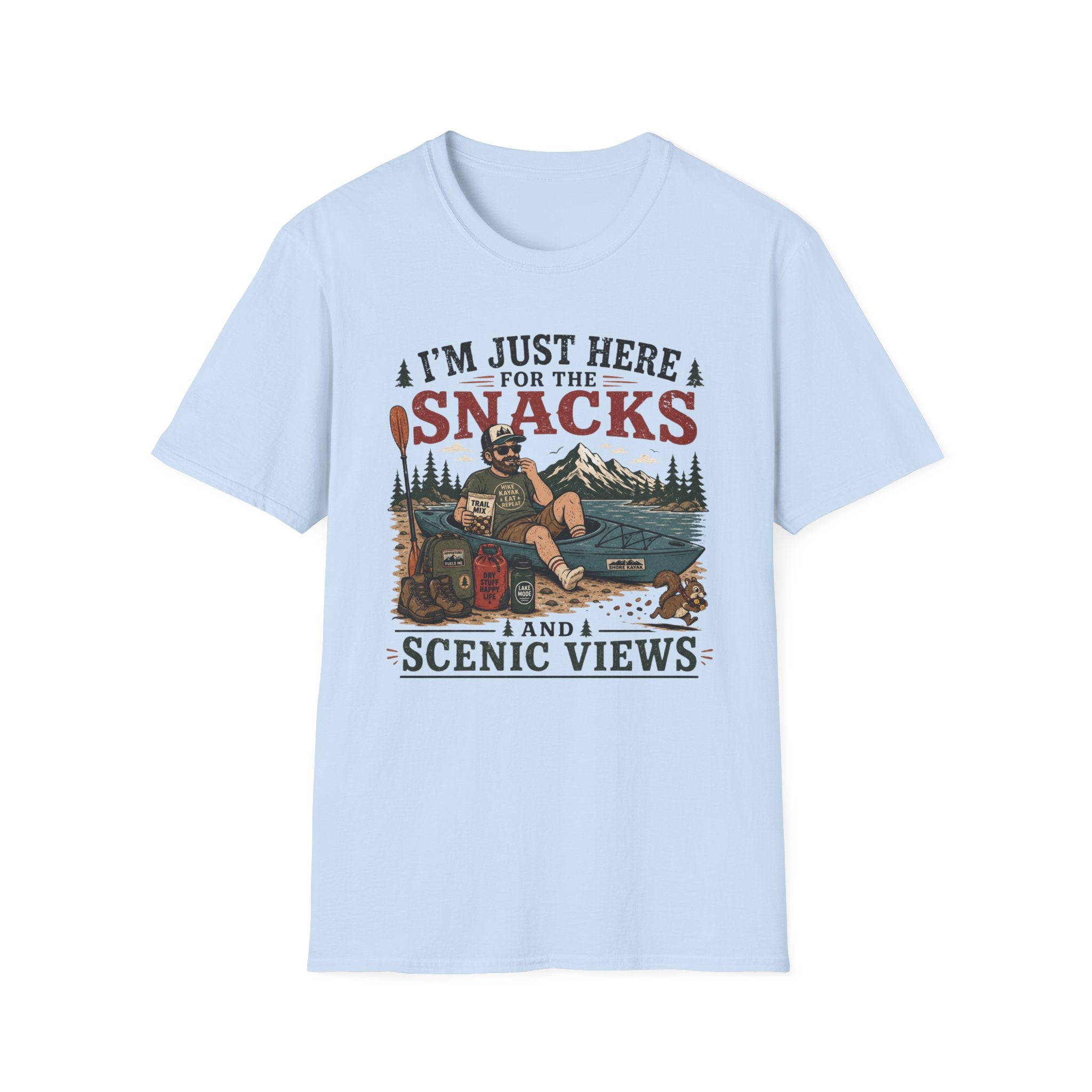 I'm Just Here for the Snacks T‑Shirt