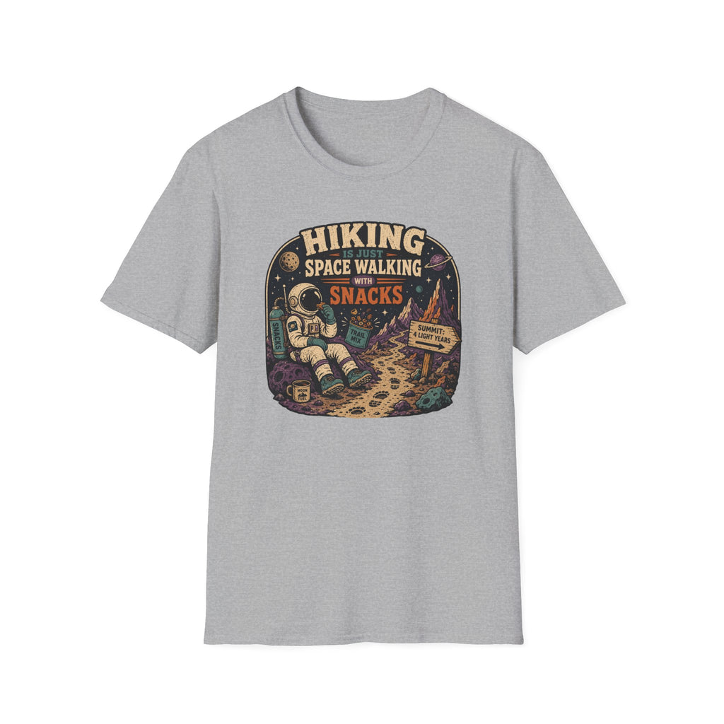Hiking is Just Space Walking T‑Shirt