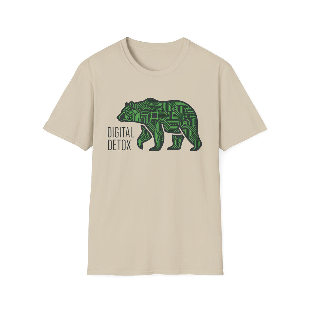 Bear Digital Detox T‑Shirt