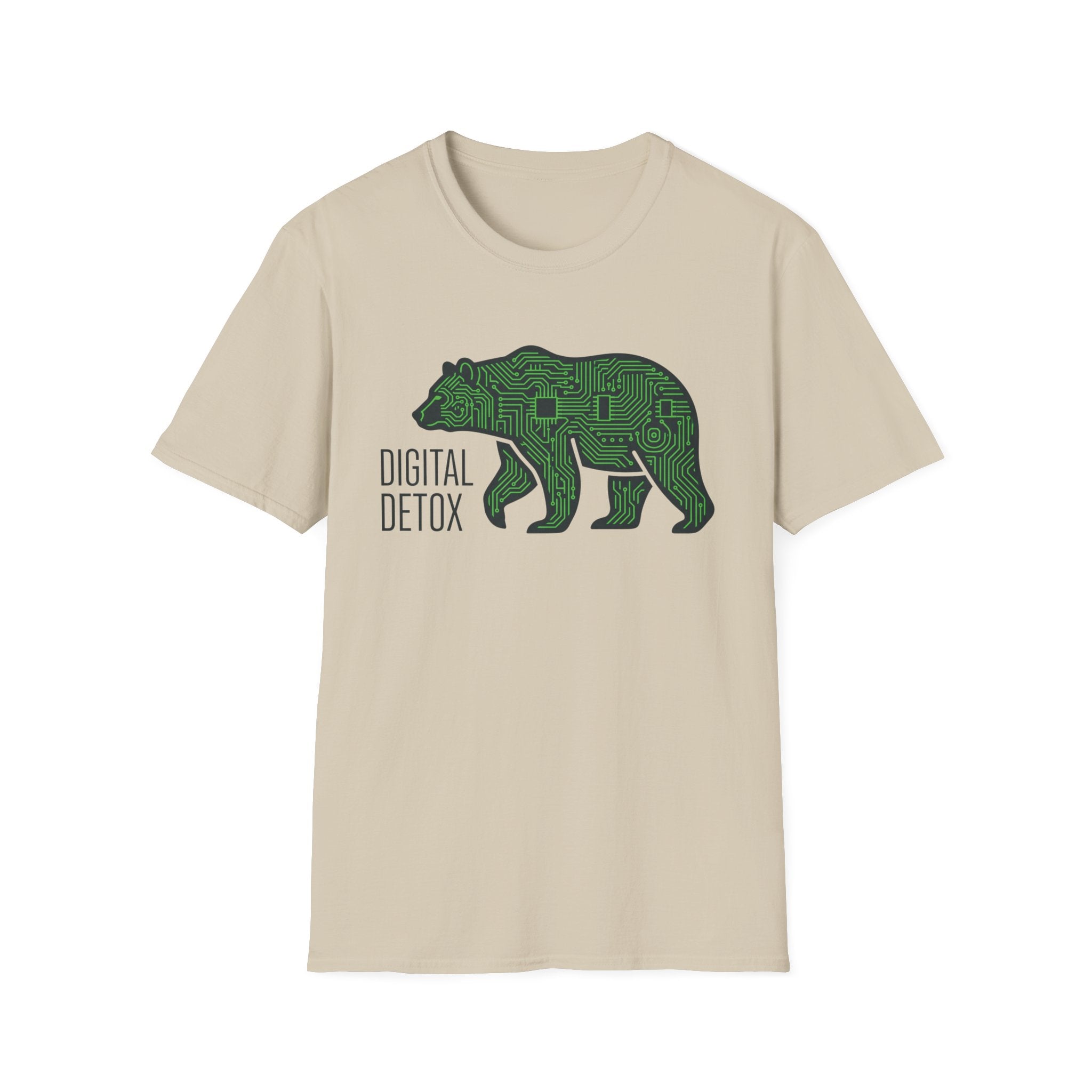 Bear Digital Detox T‑Shirt