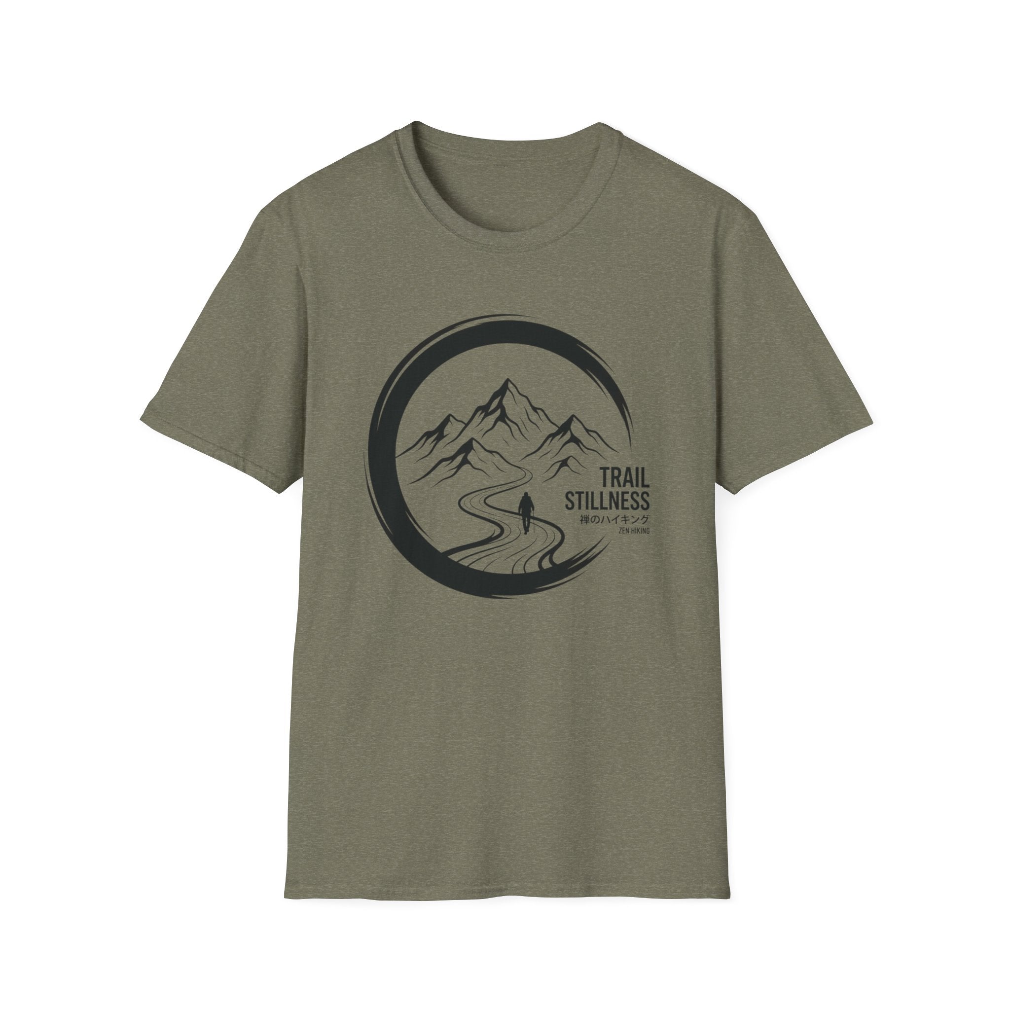 Trail Stillness Zen Hiking T‑Shirt