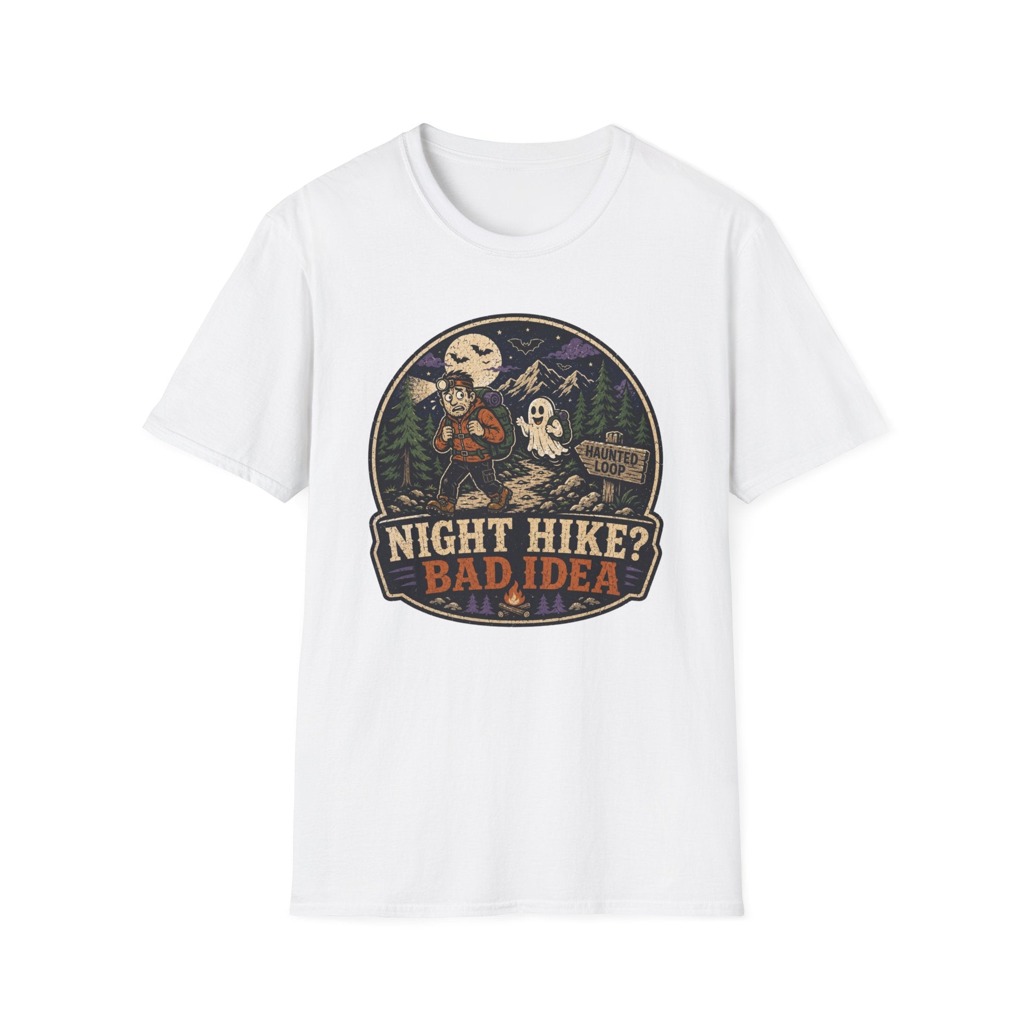 Night Hike Bad Idea T‑Shirt