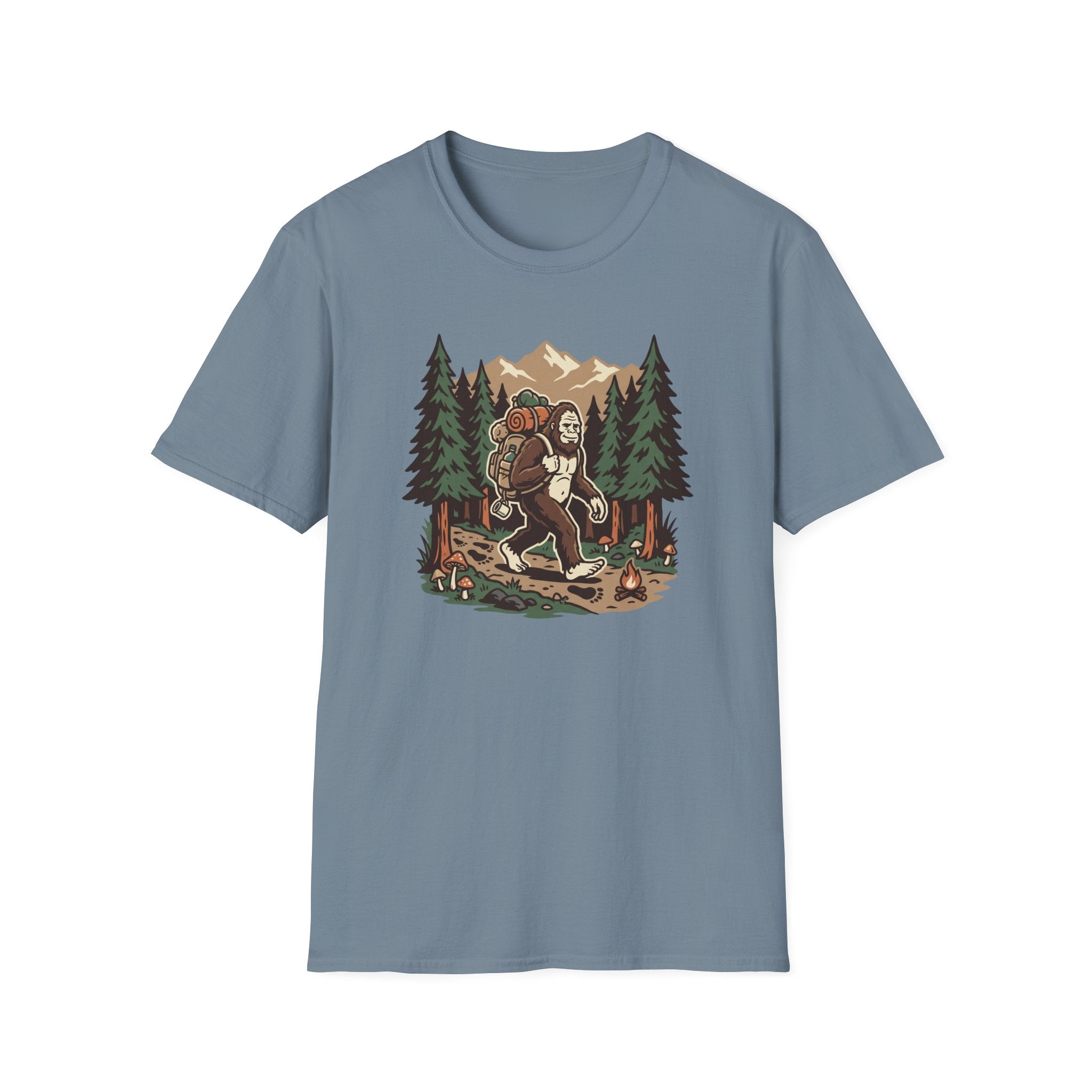 Bigfoot Trail Scene T‑Shirt