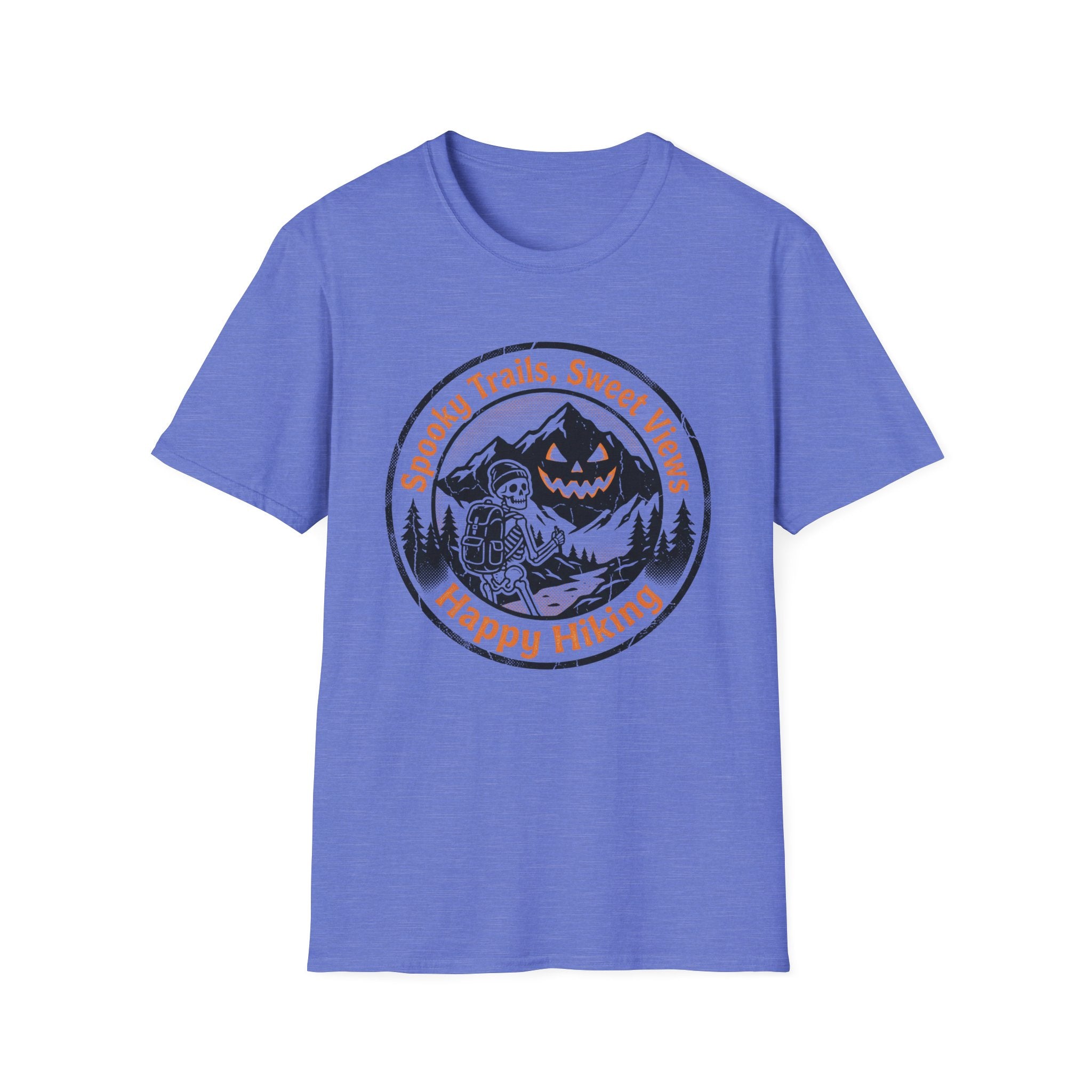 Spooky Trails, Sweet Views Happy Hiking T‑Shirt