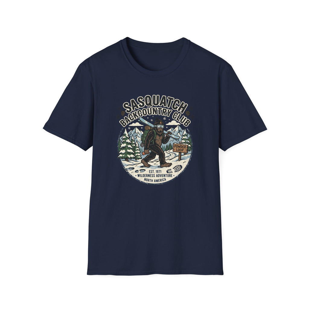 Bigfoot Backcountry Ski T‑Shirt