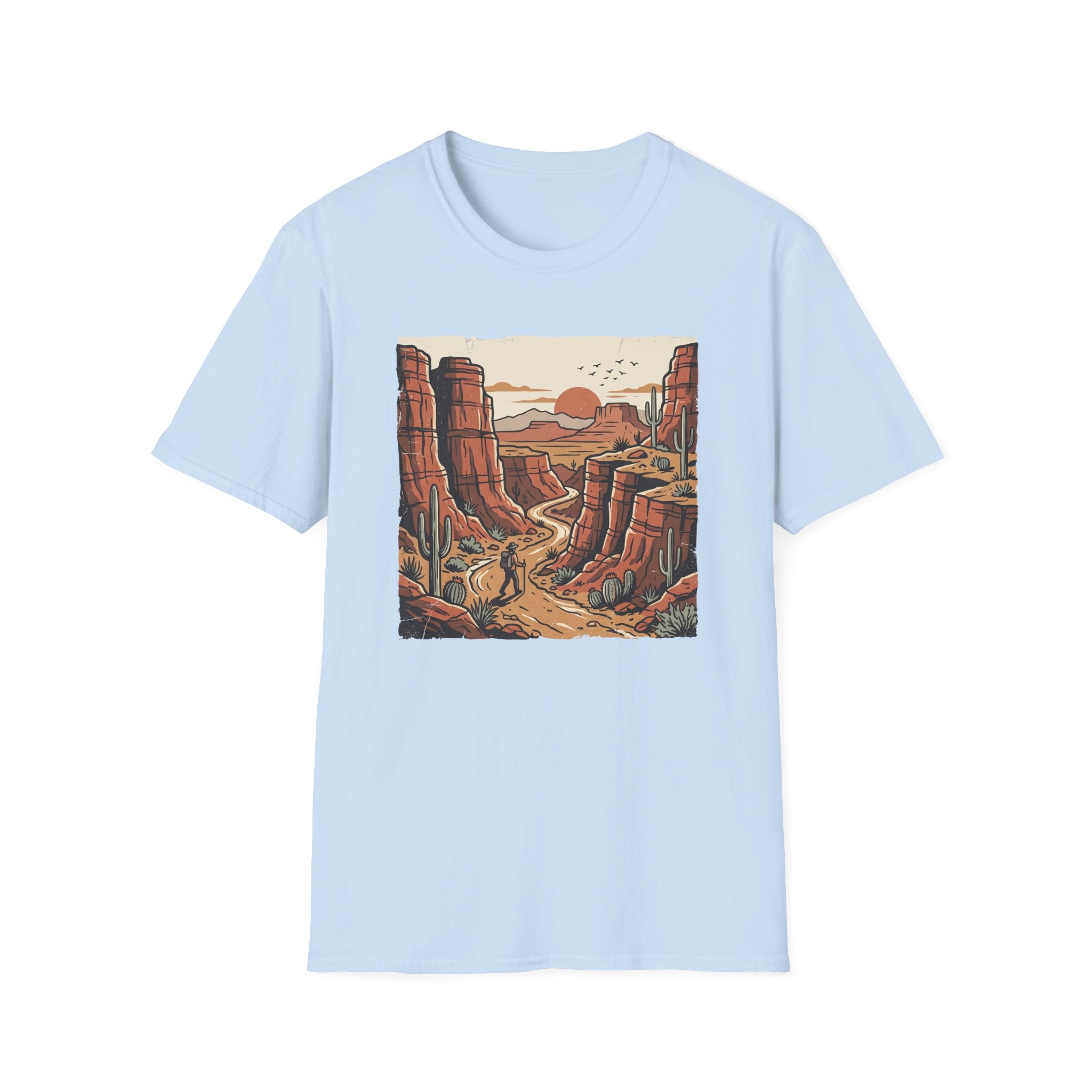 Desert Canyon Hiker T‑Shirt