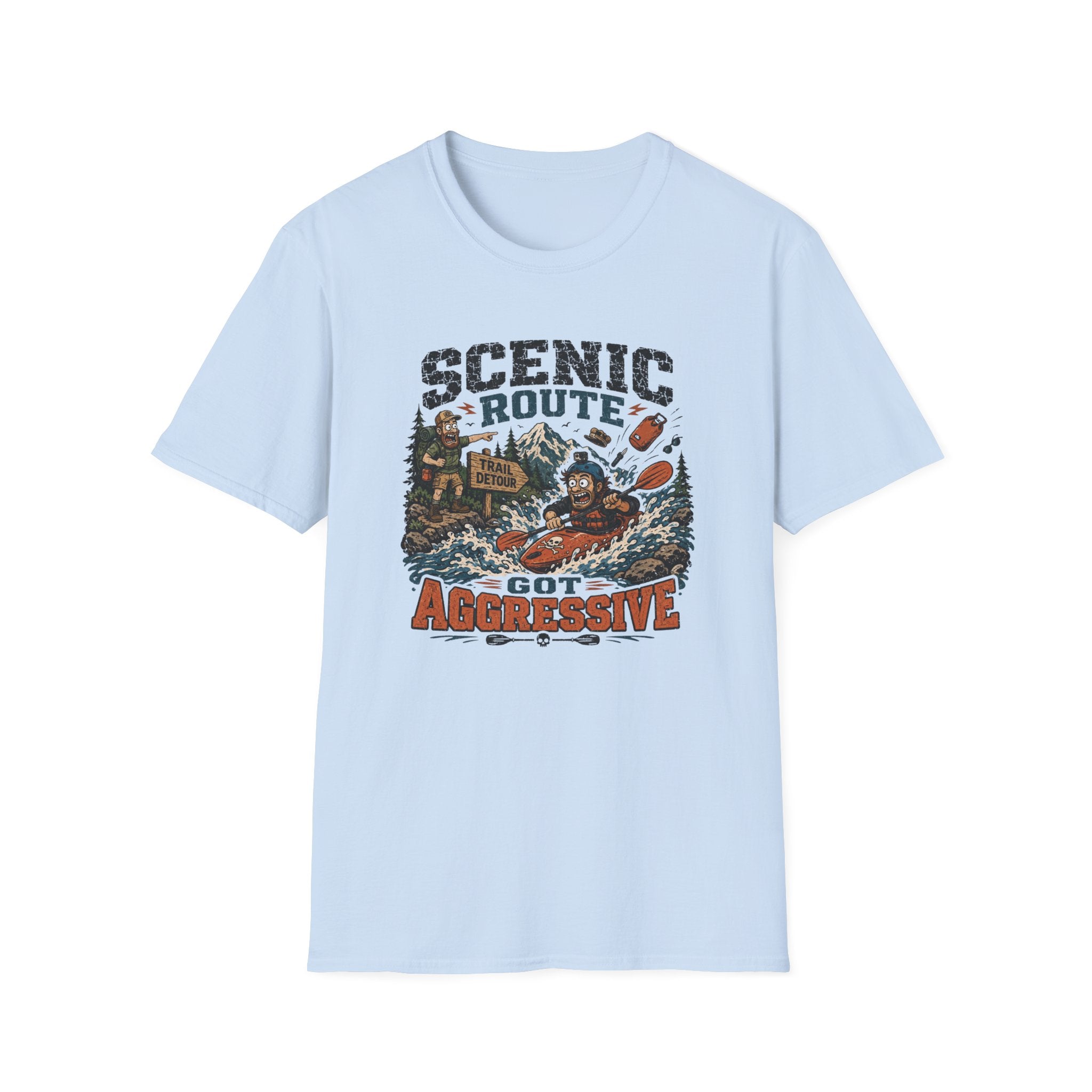 Scenic Route Got Aggressive T‑Shirt
