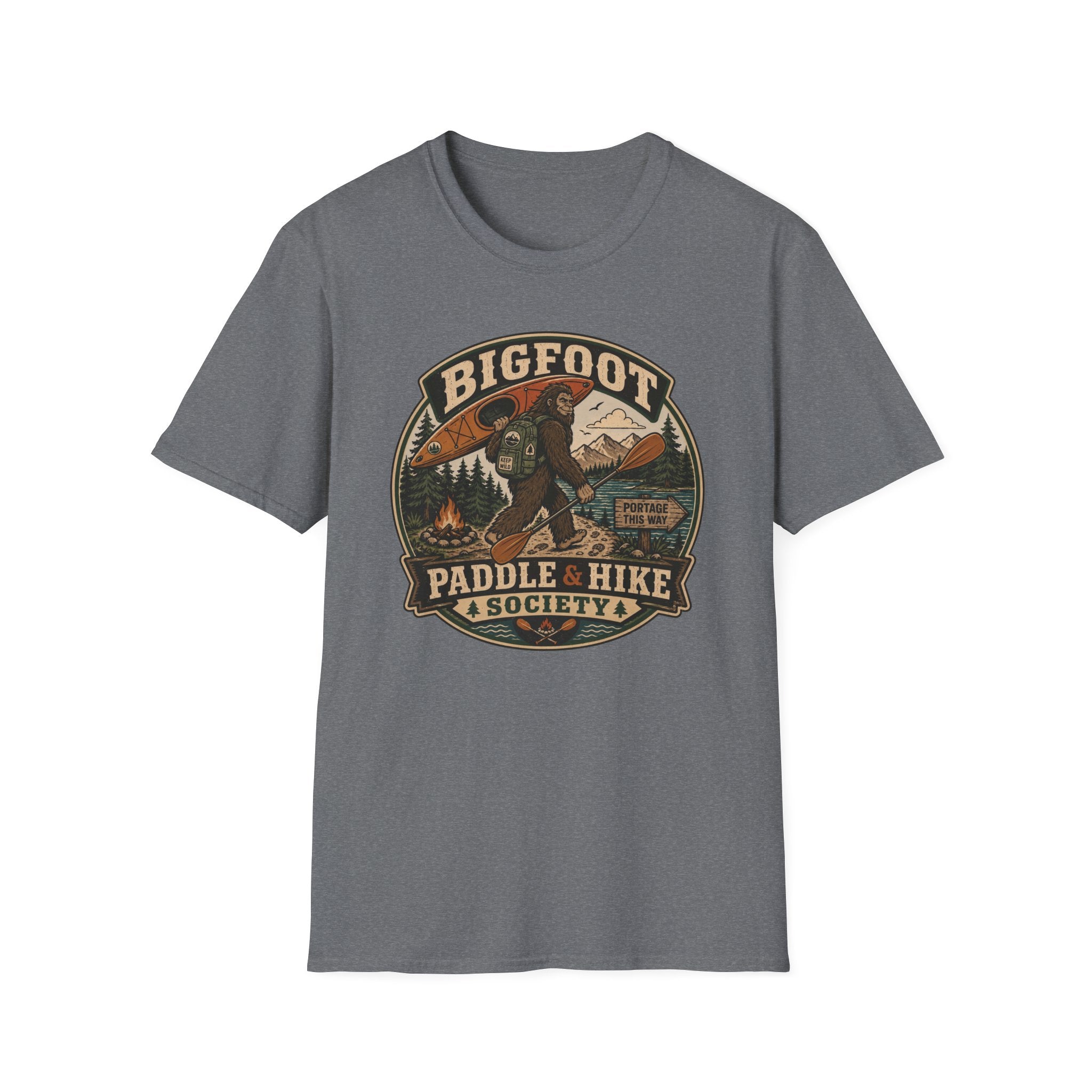 Bigfoot Paddle & Hike Society T‑Shirt