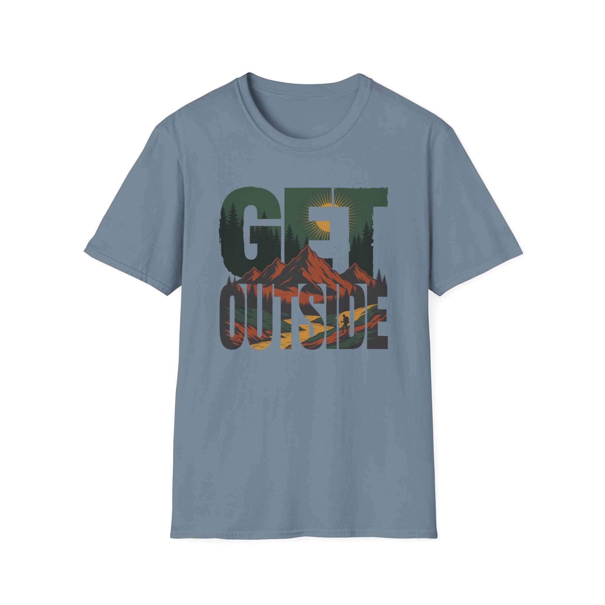 Get Outside Mountains T‑Shirt