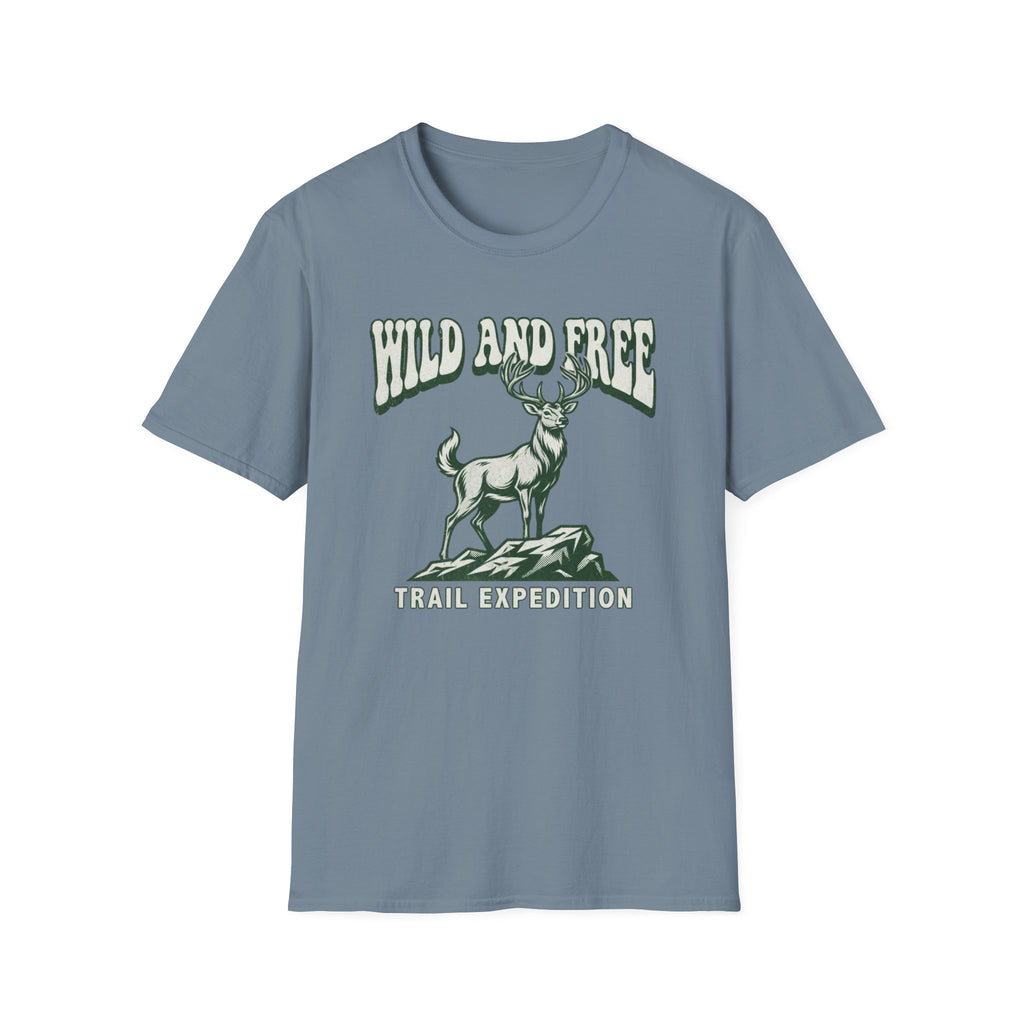Deer Wild and Free T‑Shirt