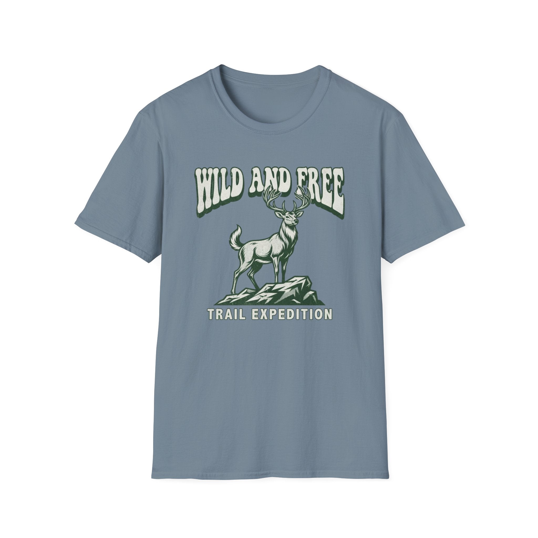 Deer Wild and Free T‑Shirt