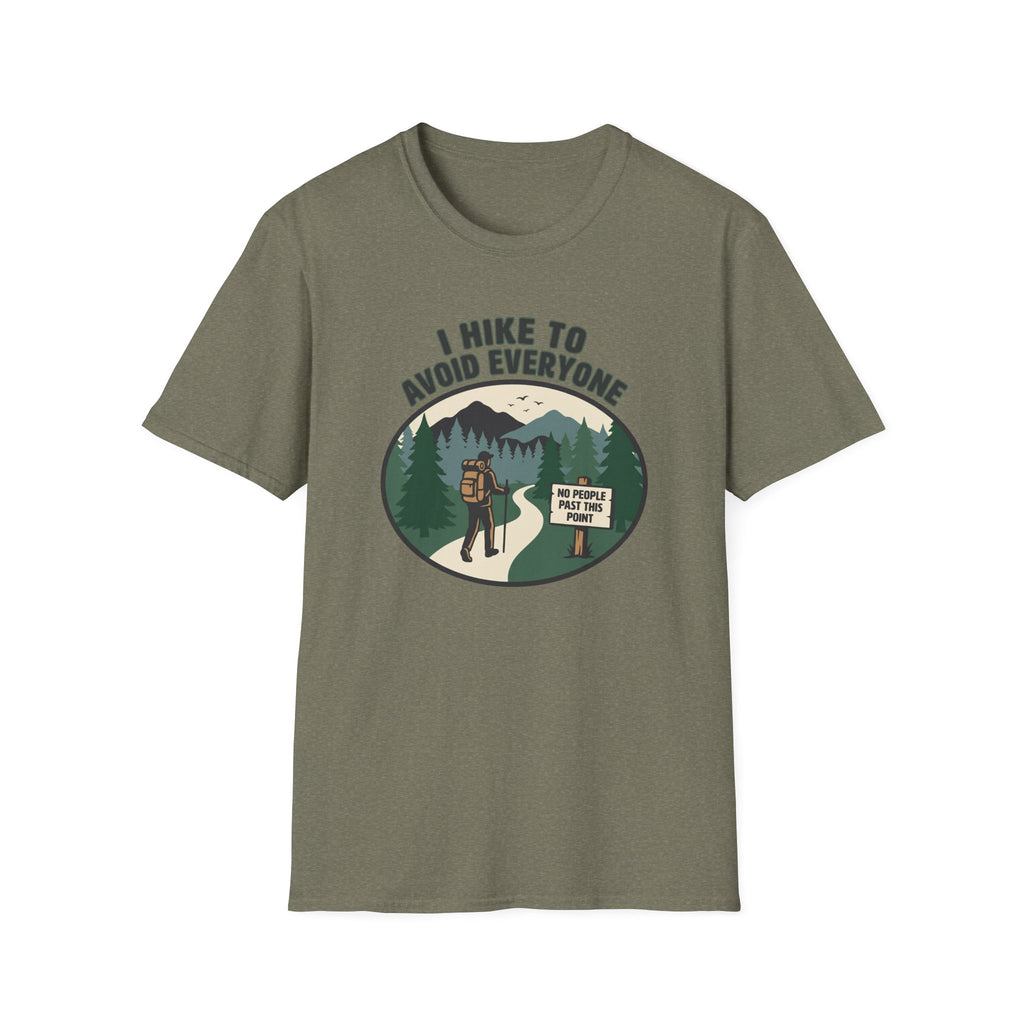 No People Past This Point T‑Shirt