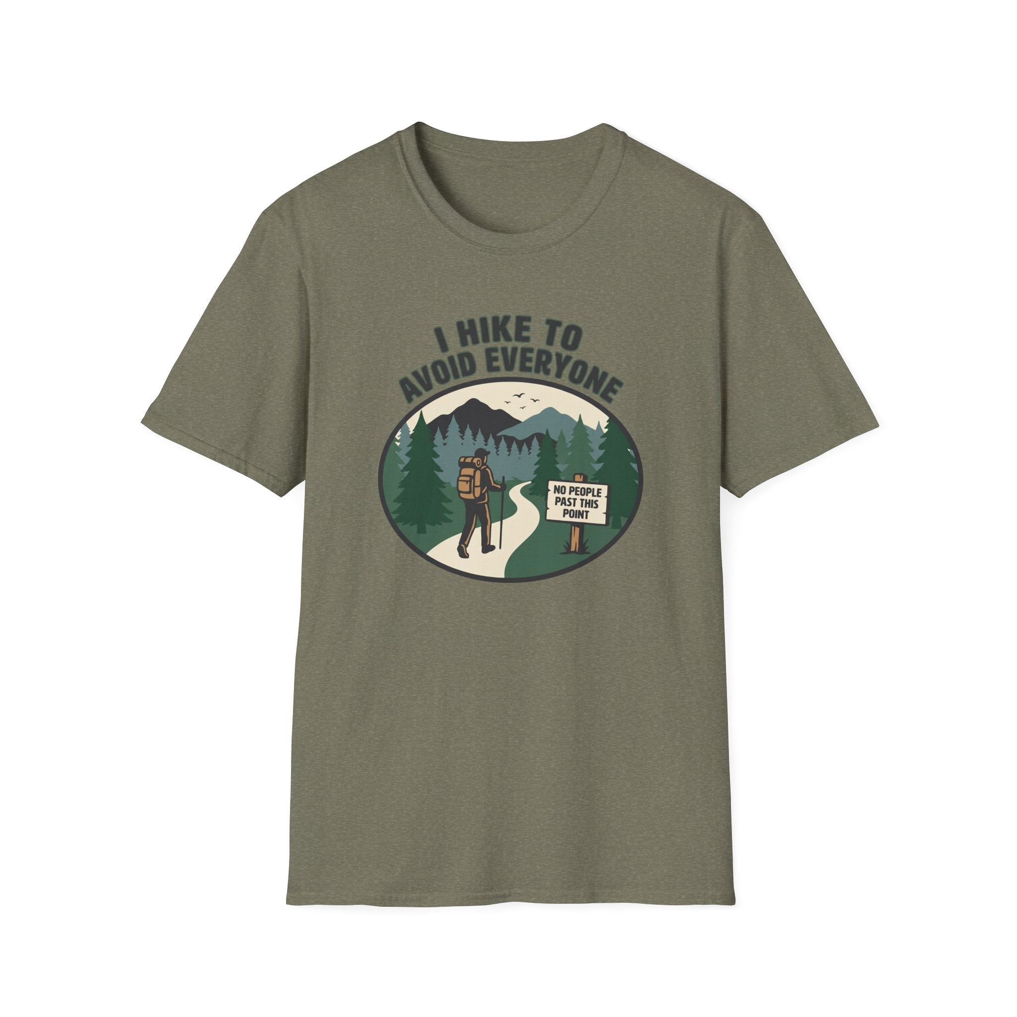 No People Past This Point T‑Shirt