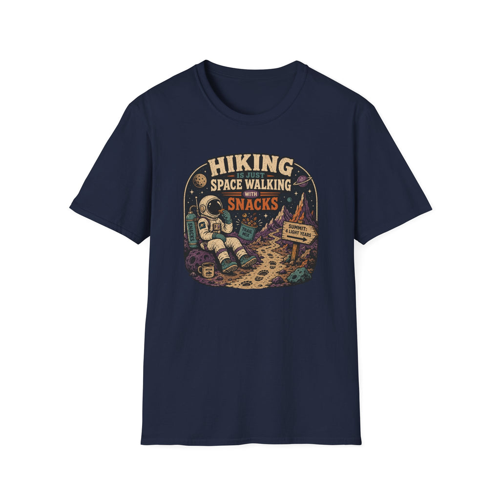 Hiking is Just Space Walking T‑Shirt