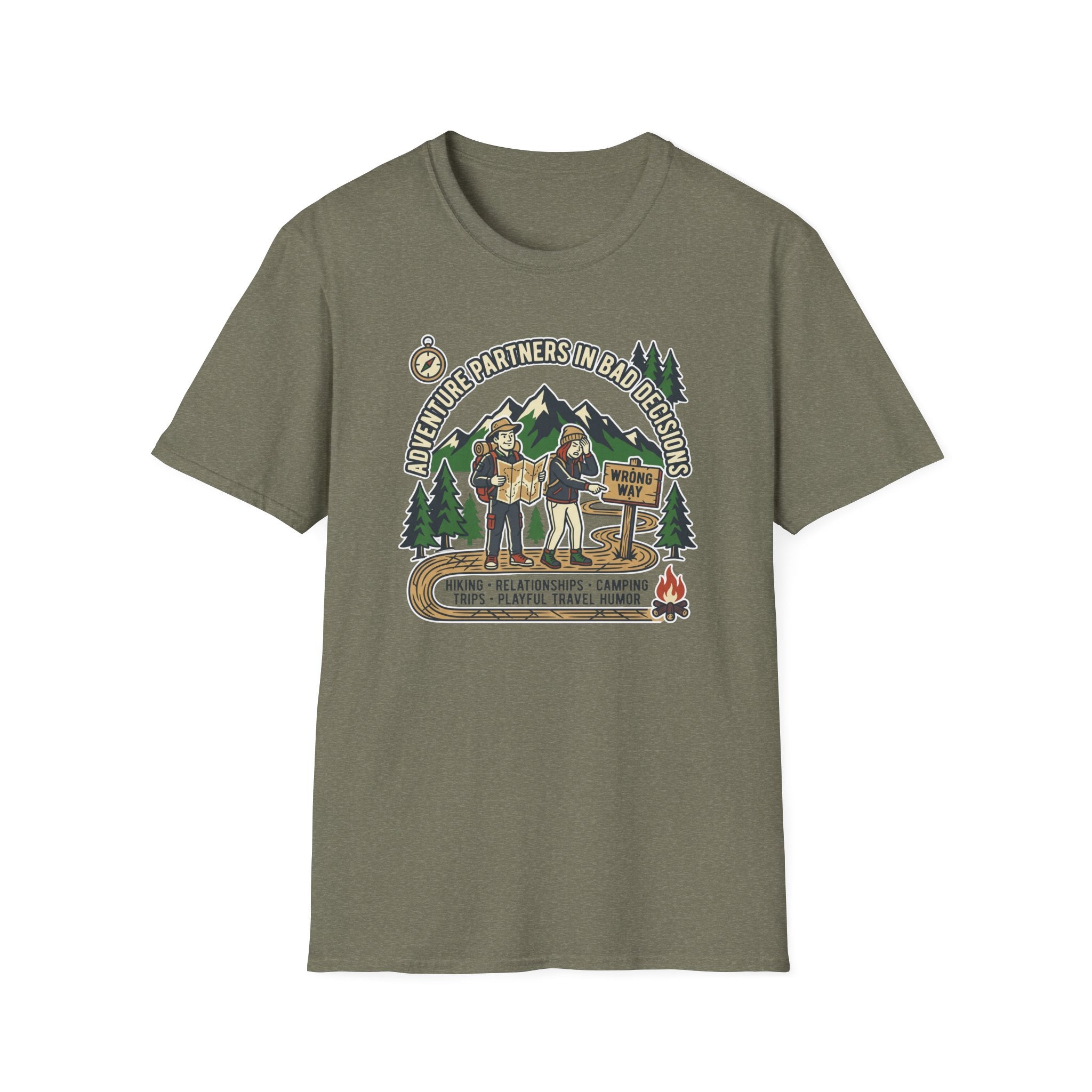 Adventure Partners in Bad Decisions T‑Shirt