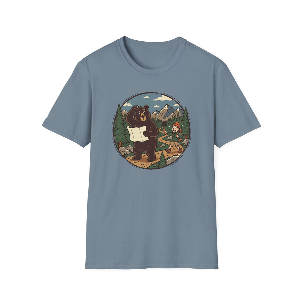 Bear Map Confusion T‑Shirt
